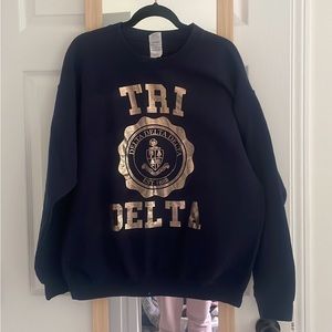Delta delta delta tridelta crewneck